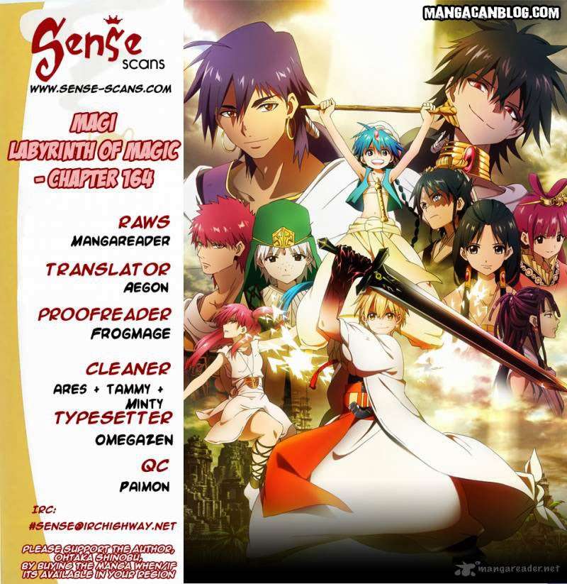 Magi – Labyrinth of Magic Chapter 164